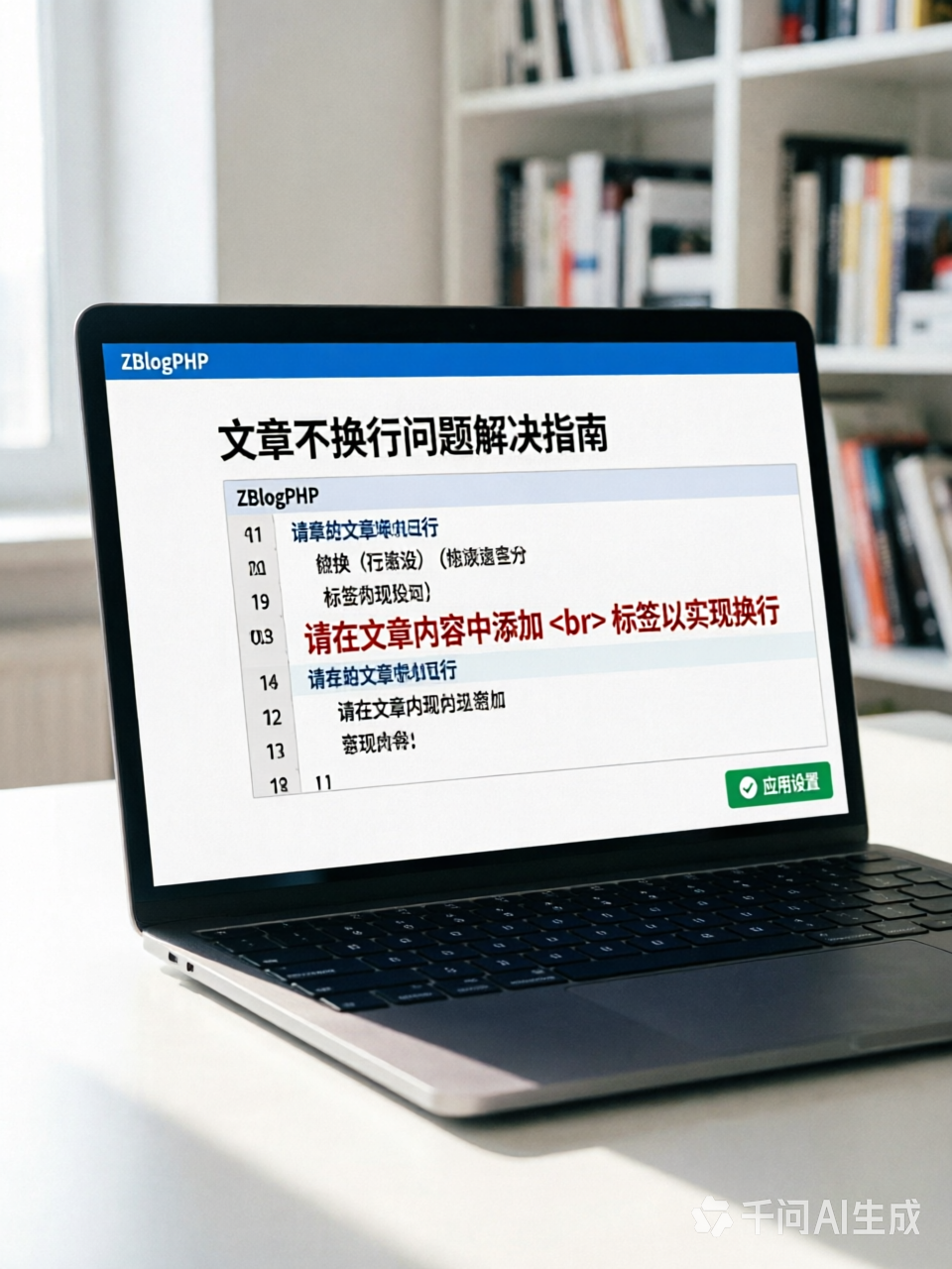 ZBlogPHP 解决文章不换行的问题